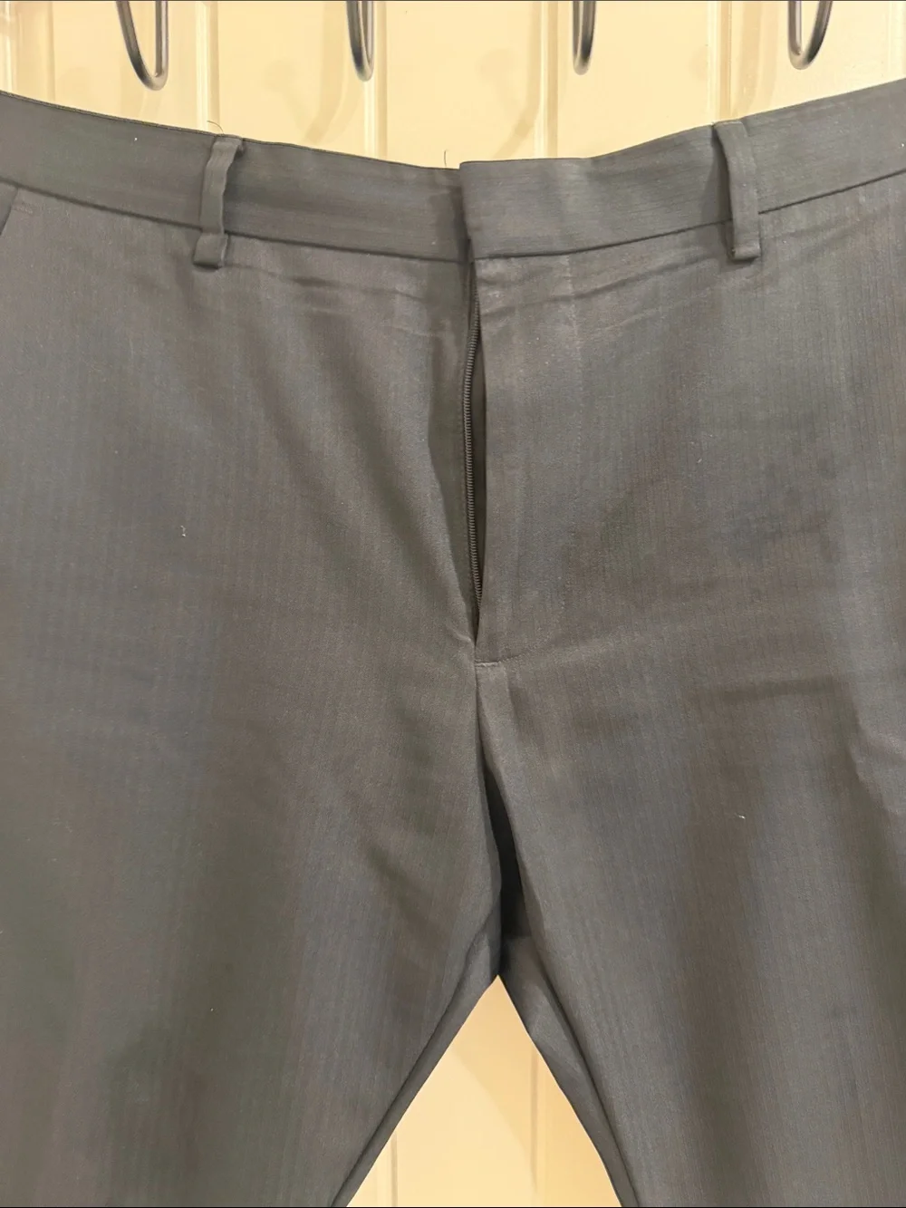 Van Heusen Men's Black Dress Pants